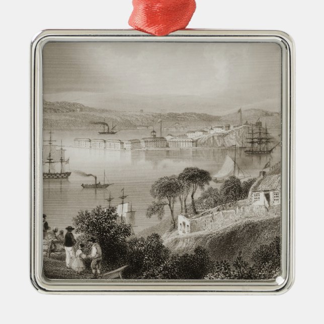 Coven av kork, ståndsmässig kork, Irland Julgransprydnad Metall (Framsidan)