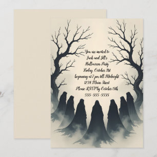 Coven Halloween fest Inbjudningar