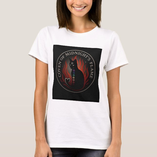 Coven of Midnattens Flamma Kvinnors T-shirt (Framsida)