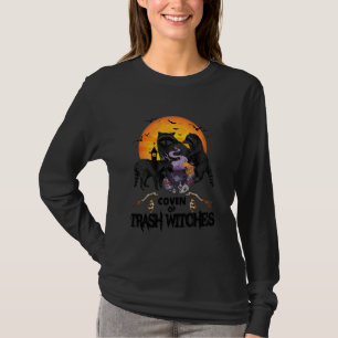 Coven of Sopor Witches Raccoon Halloween Cute Funn T Shirt