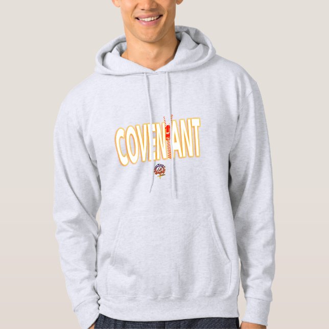COVEN TO COVENANT CHRISTIAN HOODIE (Framsida)