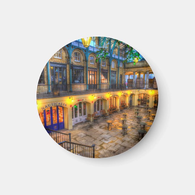 Covent Garden London View Magnet (Framsidan)