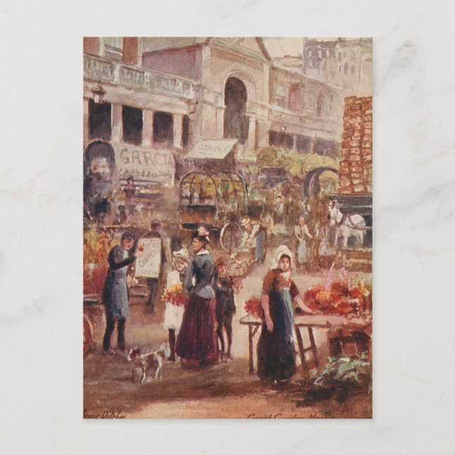 Covent Garden London Vykort (Framsida)