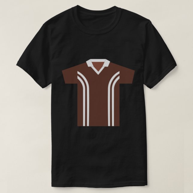 Coventry City Chocolate Brown Away Kit 1978-197 T Shirt (Design framsida)