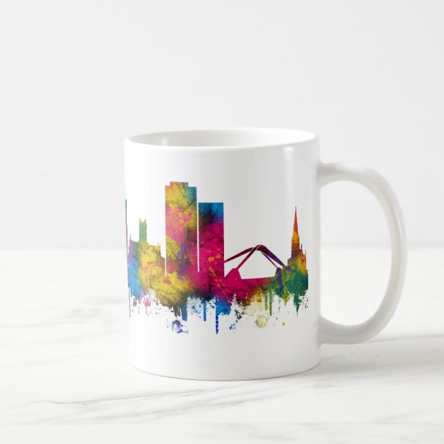 Coventry England Siluett Kaffemugg (Höger)