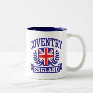 Coventry England Två-Tonad Mugg