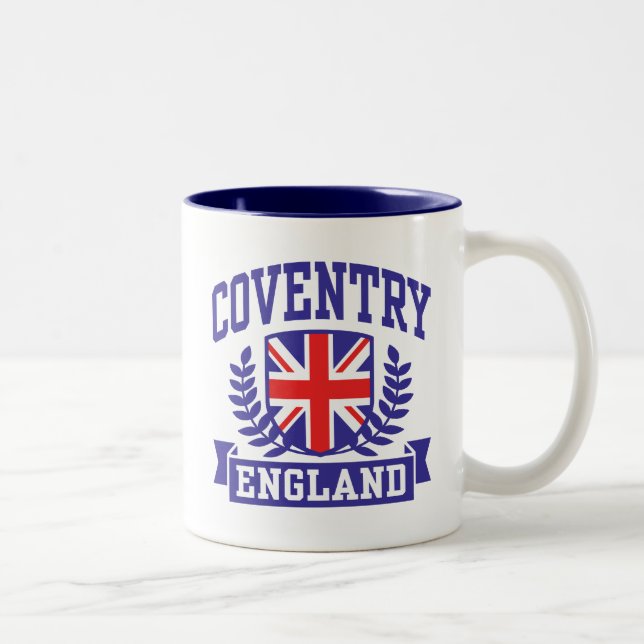 Coventry England Två-Tonad Mugg (Höger)