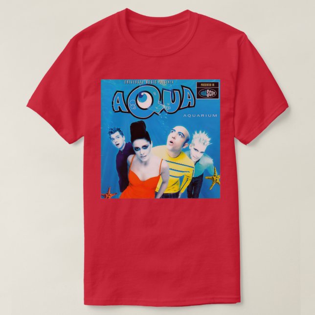 Cover Art Aquarium T Shirt (Design framsida)