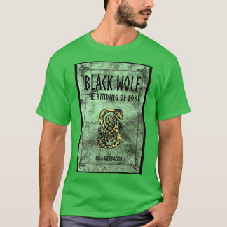 Cover of Black Wolf The Binding of Loki T Shirt
