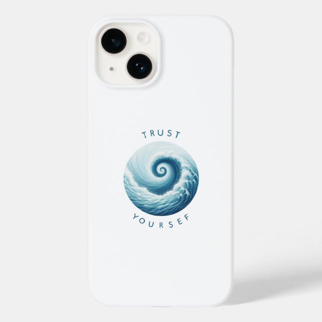 cover phone trust yourself (Baksida)