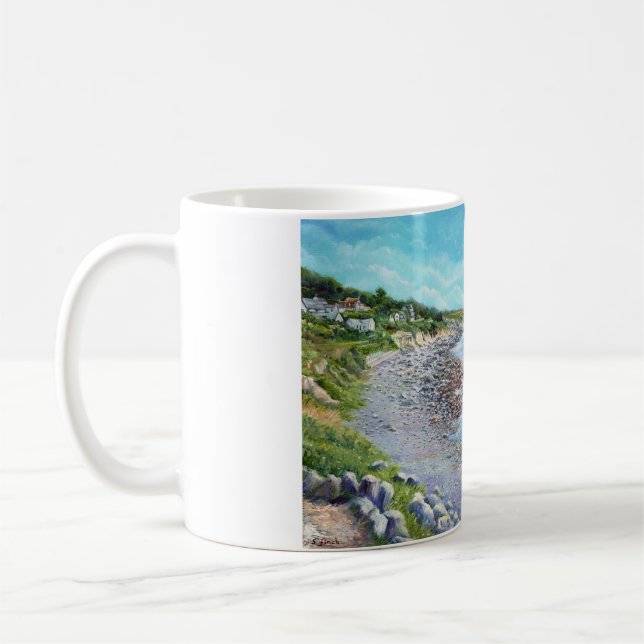 Coverack Cove Kaffemugg (Vänster)