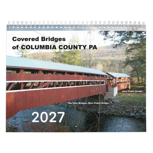 Covered bridges  kalender (Omslag)