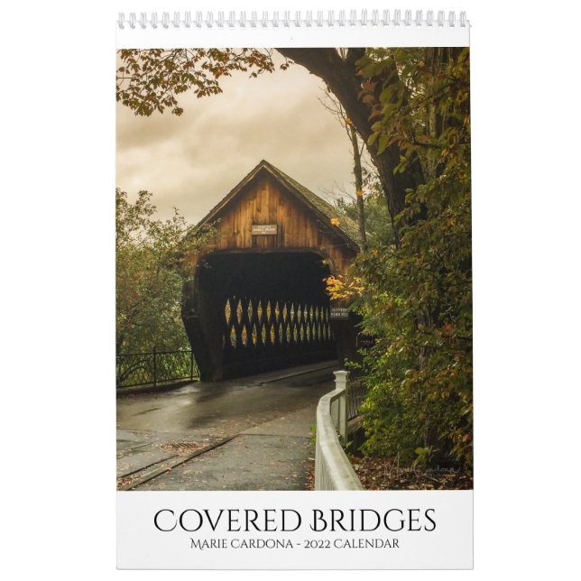Covered Bridges - Marie Cardona - Kalender för 202 (Omslag)