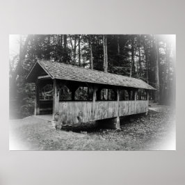 Covered Foot Bridge Poster