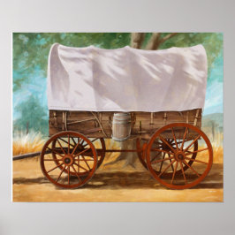 Covered Wagon Poster
