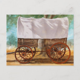 Covered Wagon Vykort