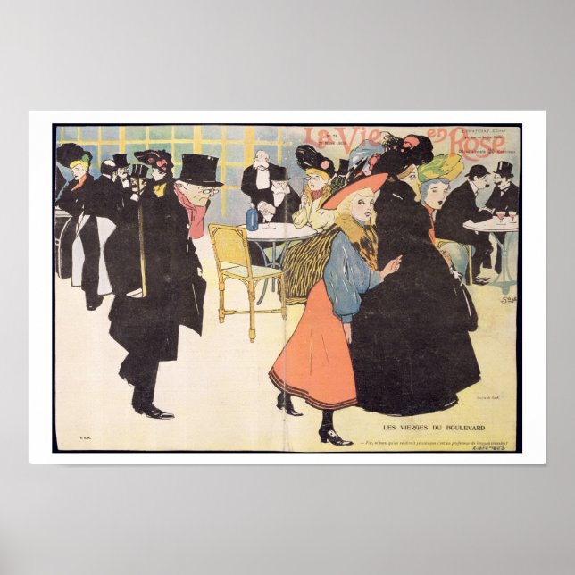 Coverillustration for 'La Vie en Ro', 1903 (col. Poster (Framsidan)