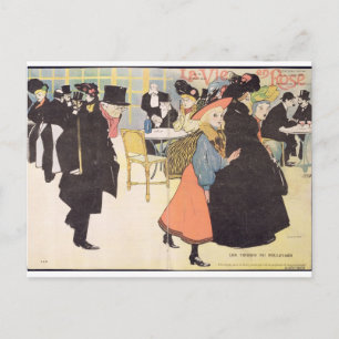 Coverillustration for 'La Vie en Ro', 1903 (col. Vykort