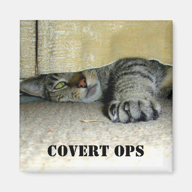 Covert ops magnet (Framsidan)