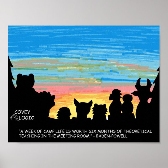 Covey Logic "Camp Life" Poster (Framsidan)