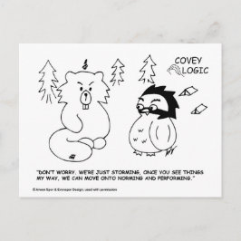 Covey Logic "Storming" vykort