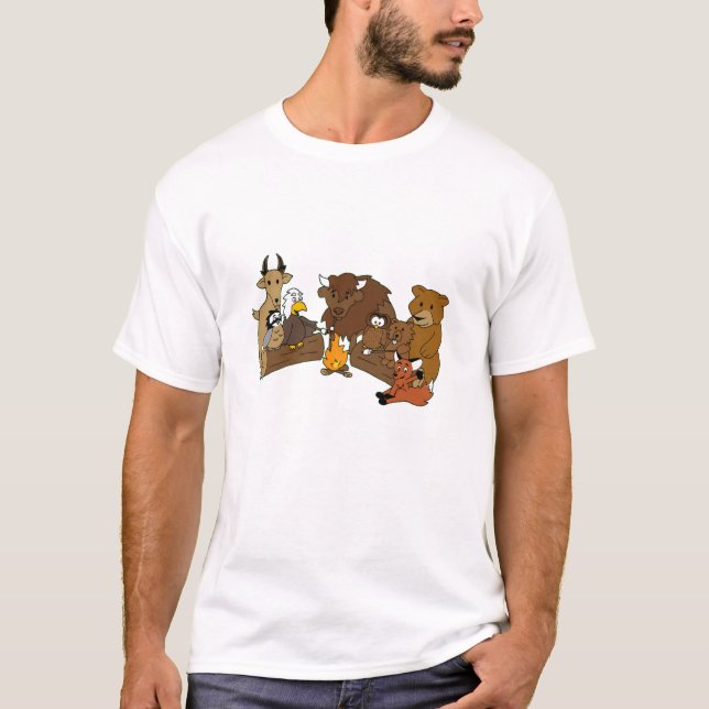 Covey Logic Wood Badge T-shirt (Framsida)