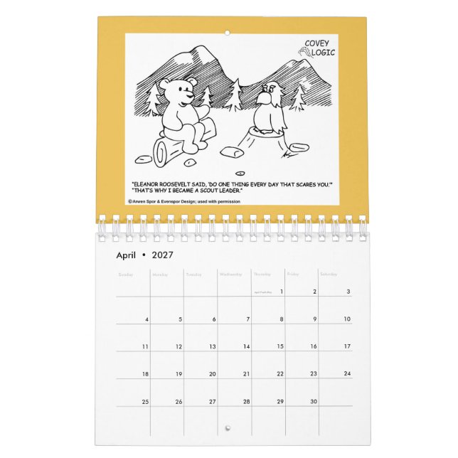 Coveylogikkalender Kalender (Apr 2027)