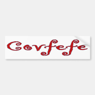 Covfefe Bumper Sticker Bildekal