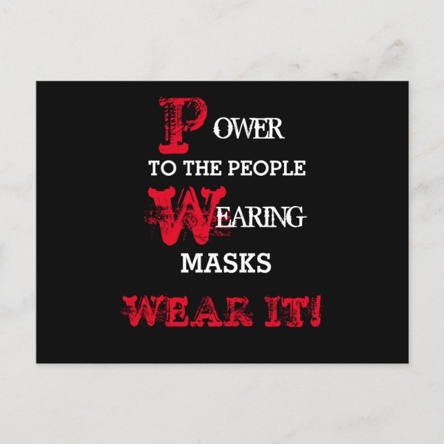 COVID19 POSTCARD VYKORT (Framsida)