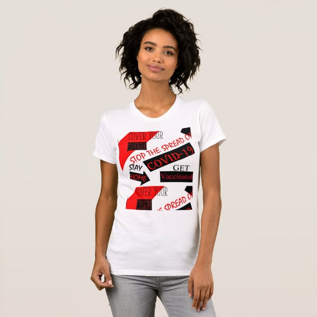 COVID19   T SHIRT (Hel framsida)