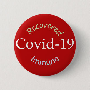Covid-19: Återvunnen och immun Knapp