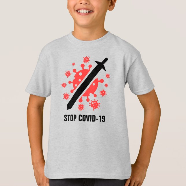 COVID-19 Boys Tee (Framsida)