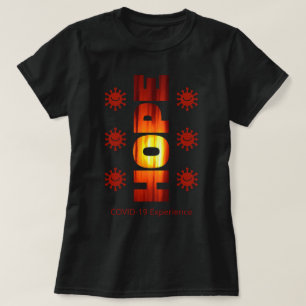 COVID-19 Experience - Sunset Hope, Virus Smiling T Shirt