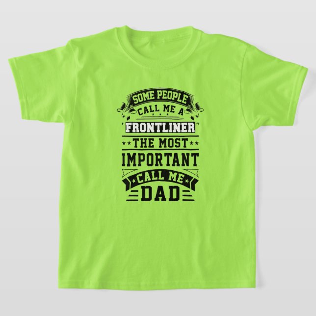 COVID 19 Frontliner-gåva... T Shirt (Laydown)