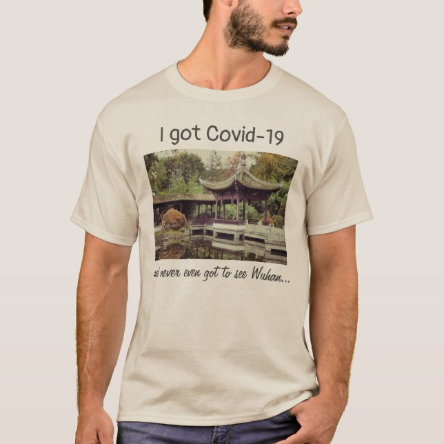 Covid-19 Humor T Shirt (Framsida)