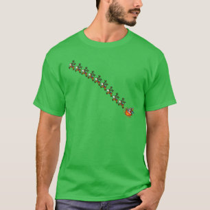 COVID-19 jultomte och renskjorta T-shirt