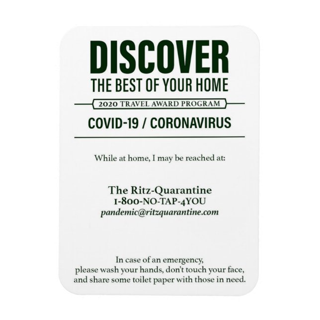 Covid-19 Magnet/Version 2 Magnet (Vertikal)