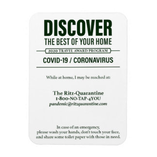 Covid 19 Magnet/Version 2 Magnet