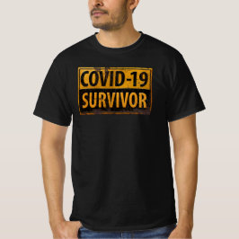 COVID-19 ÖVERLEVOR - Uppmuntra Metall att se tecke T Shirt