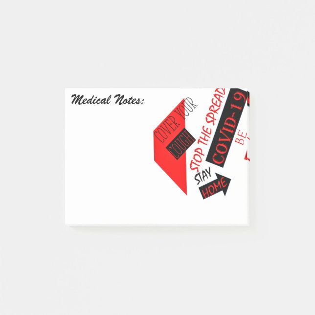 Covid-19 Post-it Block (Framsida)