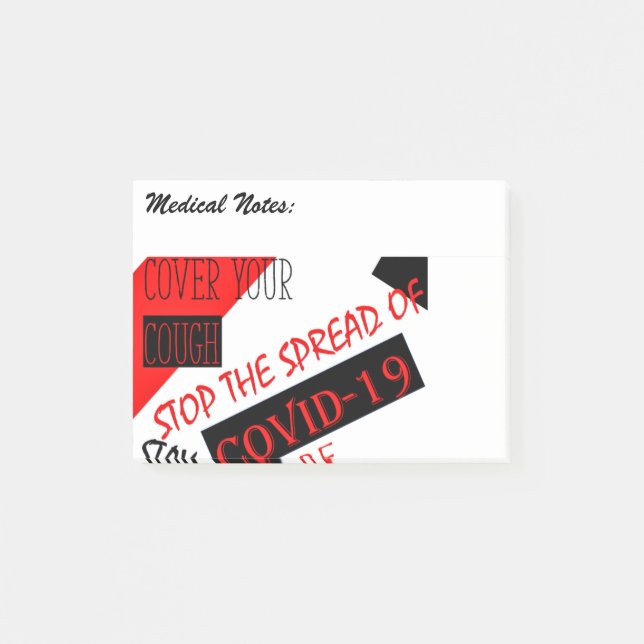 Covid-19 Post-it Block (Framsida)