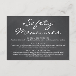 Covid 19 Säkerhetsmask Social Distansering Informa Tilläggskort