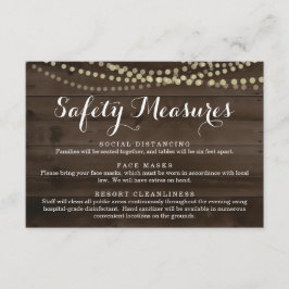 Covid 19 Säkerhetsmask Social Distansering Informa Tilläggskort