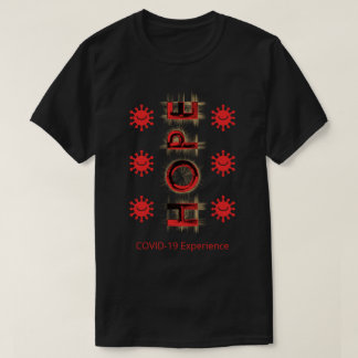 COVID-19-upplevelse - Hope, Virus Smiling, Red T Shirt