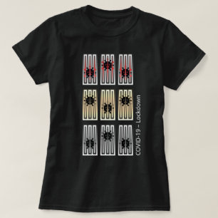 COVID-19-upplevelse - virus i Jail - låsning T Shirt