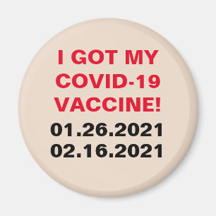COVID-19 VACCIN MAGNET