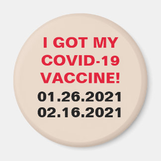 COVID-19-VACCIN MAGNET