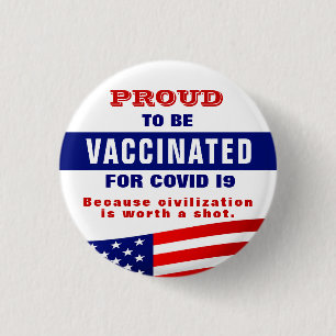 Covid 19 Vaccinationsknapp Knapp