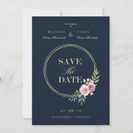 Covid Details Romantic Elegant Pink Floral Wreath