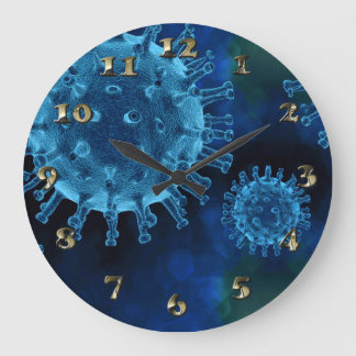 Covid Virus infektionspatogen Stor Klocka